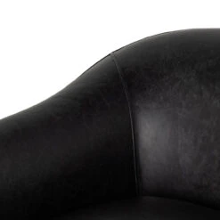 Quinton Arvada Black Leather Swivel Chair -Famous Furniture Shop 234930 003 DET 4 99266.1671930522