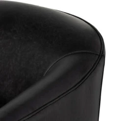 Quinton Arvada Black Leather Swivel Chair -Famous Furniture Shop 234930 003 DET 5 27468.1671930508