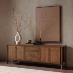 Veta Taupe Woven Cane Media Console 82" 10 Veta Taupe Woven Cane Media Console 82" -Famous Furniture Shop 235849 001 ESS 1 65040.1684418827