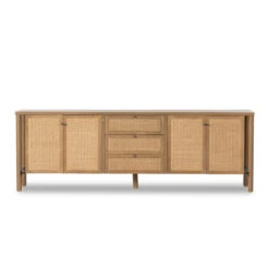 Veta Taupe Woven Cane Media Console 82" 11 Veta Taupe Woven Cane Media Console 82" -Famous Furniture Shop 235849 001 FRT 1 62750.1684418828