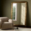 Vintage Louis Antiqued Gold Leaf Floor Mirror 72" 1 Vintage Louis Antiqued Gold Leaf Floor Mirror 72" -Famous Furniture Shop 236067 001 ESS 1 85321.1690835314