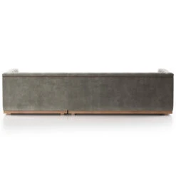 Maxx Rustic Grey Upholstered Velvet Sectional RAF 109" 18 Maxx Rustic Grey Upholstered Velvet Sectional RAF 109" -Famous Furniture Shop 236165 001 BCK 1 71549.1681815351