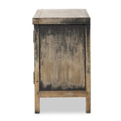 Hitchens Antique Black Media Console 76" -Famous Furniture Shop 236331 001 SID 1 1 52199.1680637335