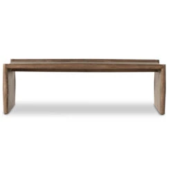 Glenview Weathered Oak Coffee Table 55" 10 Glenview Weathered Oak Coffee Table 55" -Famous Furniture Shop 236354 001 FRT 1 72065.1684457782