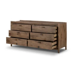 Glenview Weathered Oak 6 Drawers Dresser 65" -Famous Furniture Shop 236472 001 OPN 1 72111.1684449893
