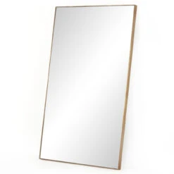 Georgina Polished Brass Rectangle Floor Mirror 80" 9 Georgina Polished Brass Rectangle Floor Mirror 80" -Famous Furniture Shop 237386 001 PRM 2 87287.1690911944