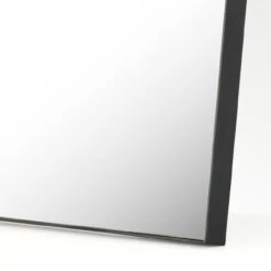 Georgina Matte Black Iron Rectangle Floor Mirror 80" -Famous Furniture Shop 237386 002 DET 1 32120.1690912230
