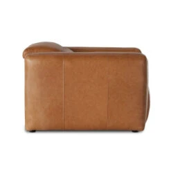 Radley Butterscotch Leather Power Recliner Chair -Famous Furniture Shop 237938 002 SID 1 41796.1682378113