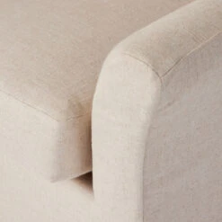 Delray Oatmeal Upholstered Slipcover Chair & A Half 39" -Famous Furniture Shop 237972 001 DET 1 86925.1682743239
