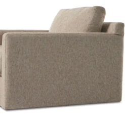 Hampton Sand Upholstered Swivel Chair -Famous Furniture Shop 237988 001 DET 8 34304.1682712627