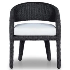 Hawkins Vintage Coal Woven Outdoor Dining Chair -Famous Furniture Shop 237998 006 FRT 1 39502.1711454851