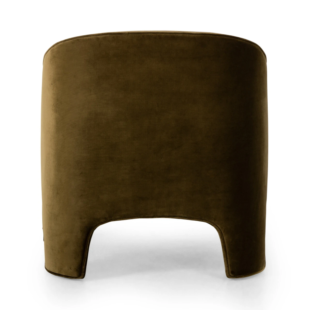 Sully Moss Green Velvet Upholstered Modern Accent Chair 7 Sully Moss Green Velvet Upholstered Modern Accent Chair - Image 5