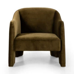 Sully Moss Green Velvet Upholstered Modern Accent Chair 11 Sully Moss Green Velvet Upholstered Modern Accent Chair -Famous Furniture Shop 238393 001 FRT 1 1 50129.1692394634
