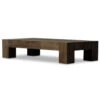 Abaso Rustic Ebony Oak 70" Rectangular Coffee Table -Famous Furniture Shop 238571 002 PRM 1 73948.1684415355