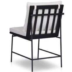 Crete Black Finish Outdoor Dining Chair -Famous Furniture Shop 239133 005 DET 1 53382.1710140847