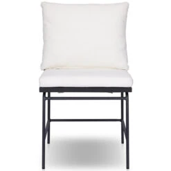 Crete Black Finish Outdoor Dining Chair -Famous Furniture Shop 239133 005 FRT 1 64643.1710140847