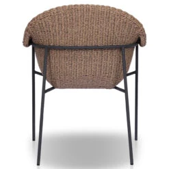 Suerte Arashi Salt Cushion Woven Outdoor Dining Chair -Famous Furniture Shop 239134 005 BCK 1 55341.1710922618
