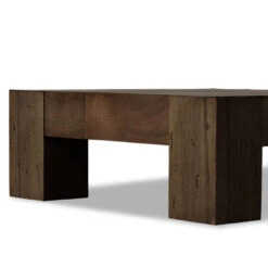 Abaso Rustic Ebony Oak 40" Square Coffee Table -Famous Furniture Shop 239394 002 DET 1 19675.1684347563