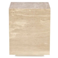 Nile 18" Drum Side Table In Travertine Stone -Famous Furniture Shop 29C9F979 654B 4074 B07B 8AAB993C604C 1 201 a 14087.1715870363
