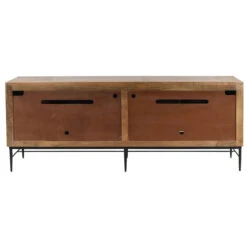 Soloman 80" Sideboard With Bone And Wood Inlay On A Metal Base -Famous Furniture Shop 2AF2D95F 1935 4E5B BA44 7A30C798A887 1 201 a 85980.1715358738
