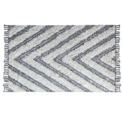 Chevron Moroccan Kilim Shag Area Rugs -Famous Furniture Shop 30065734 1 34858.1516408693