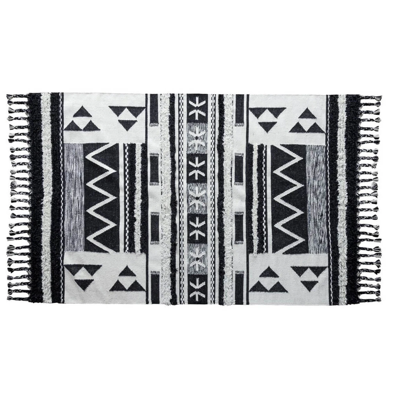 Tribal Moroccan Kilim Shag Area Rugs 4 Tribal Moroccan Kilim Shag Area Rugs - Image 2