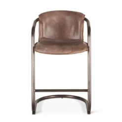 Industrial Loft Metal And Leather Counter Stool In Jet Brown 10 Industrial Loft Metal And Leather Counter Stool In Jet Brown -Famous Furniture Shop 36C8D963 44F0 4AF4 97FE 7F08E85101EF 1 201 a 44236.1698672594