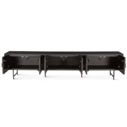 Valor 98" Plasma Cabinet Matte Black -Famous Furniture Shop 36E5DD7F 4946 4BAF B841 CD1C50B09920 1 201 a 45267.1710857070