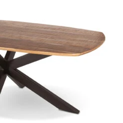 Rapallo Mango Wood And Iron Dining Table Natural 82" -Famous Furniture Shop 370CF2A4 DC35 4FE9 8416 3662AC149203 1 201 a 81407.1715963760