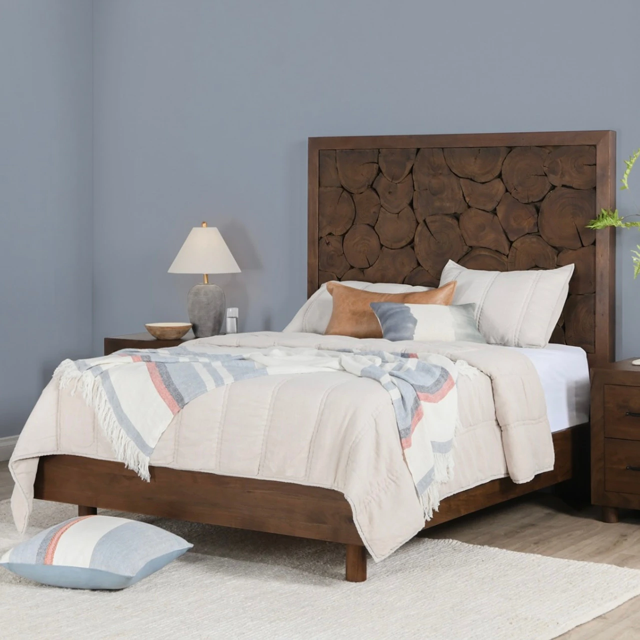 Jackson Acacia Wood King Platform Bed 13 Jackson Acacia Wood King Platform Bed - Image 11
