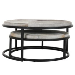 Hayward Sparrow Grey Hide Set Of 2 Nesting Coffee Tables -Famous Furniture Shop 4006FFE6 0293 4AC5 8BA8 DC7F99A0A3B2 1 201 a 85341.1713970444