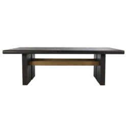Larson 96" Reclaimed Wood Dining Table - Black