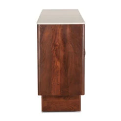 Iris Mango Wood And White Marble Sideboard 68" -Famous Furniture Shop 4B14CD6E 5D85 46C0 8B8E D60D6A6F39F6 1 201 a 21791.1687363565