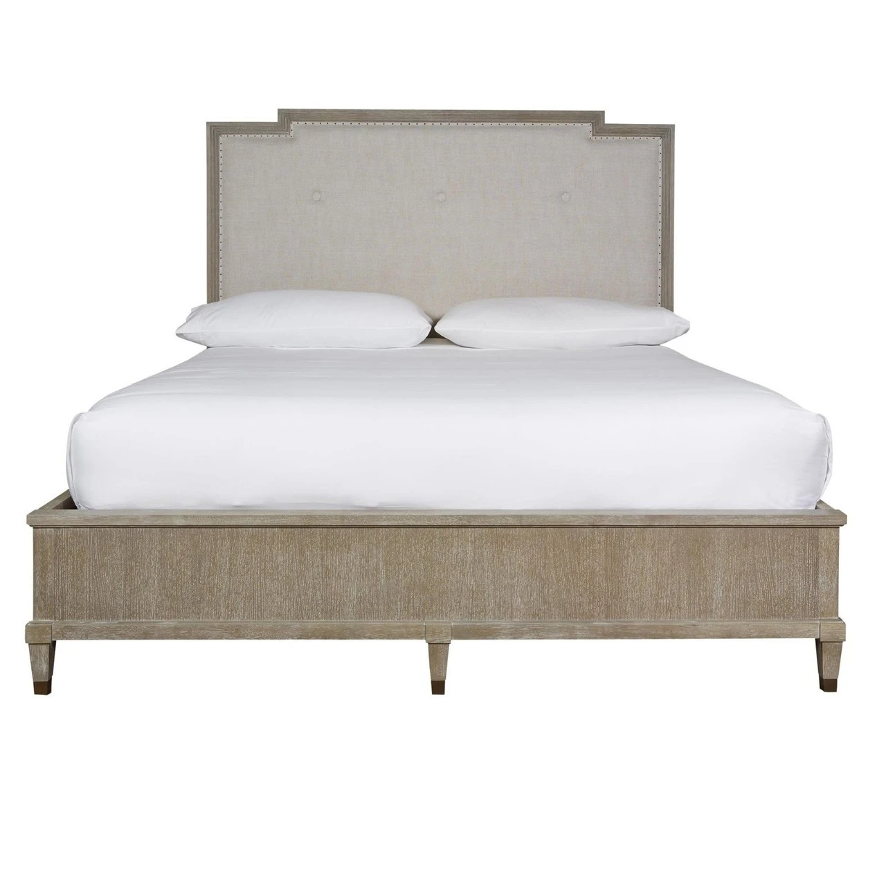 Playlist Queen Upholstered Panel Bed - Smoke Gray 3 Playlist Queen Upholstered Panel Bed - Smoke Gray