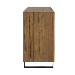 Danica 72" Cracked Oak And Iron Sideboard -Famous Furniture Shop 514C7FE1 65C1 4476 912A 9029F7E5022F 1 201 a 18319.1693580146