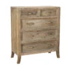 Amelie Solid Wood 5 Drawers Tall Dresser -Famous Furniture Shop 52010326 82680.1503949006