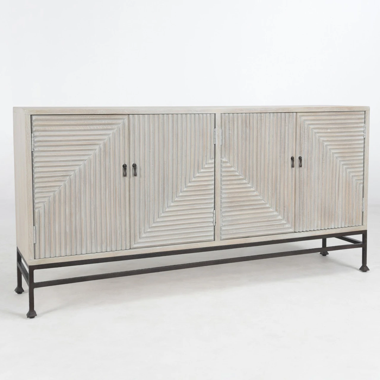 Finn 4 Door Sideboard 72" 3 Finn 4 Door Sideboard 72"