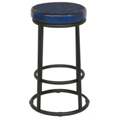 Jaden Dark Blue Counter Stool 24" 6 Jaden Dark Blue Counter Stool 24" -Famous Furniture Shop 53003827 1 48485.1645516889