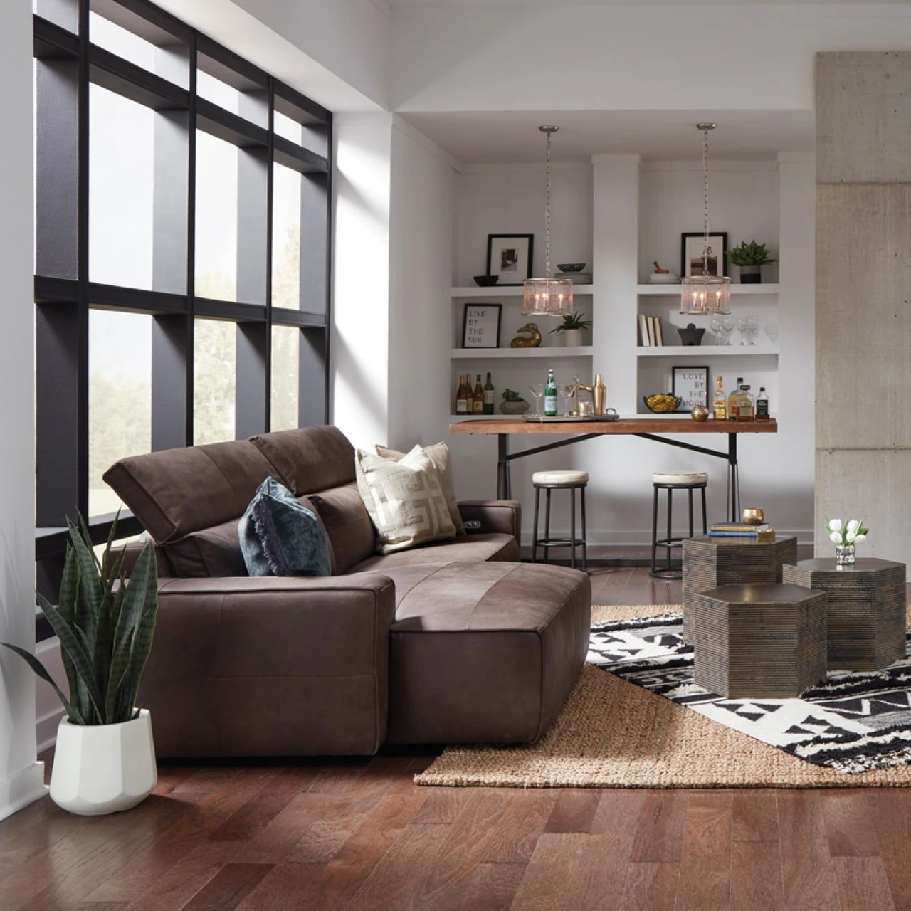 Jaden Black Counter Stool 24" 5 Jaden Black Counter Stool 24" - Image 3