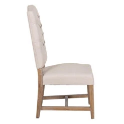Ava Camelback Tufted Linen Dining Chair -Famous Furniture Shop 53005029 2 78556.1645396831