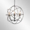 Derince Iron Small Chandelier -Famous Furniture Shop 56004146 37138.1644417438