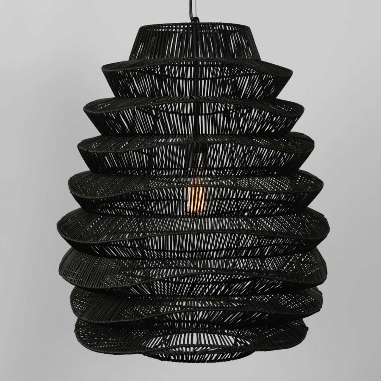 Shelly Large Black Pendant 3 Shelly Large Black Pendant