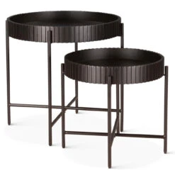 Valor 29" Nesting Tray Tables In Matte Black -Famous Furniture Shop 5C101B5C 083E 492E B578 90375CE25DCD 1 201 a 30459.1710857018