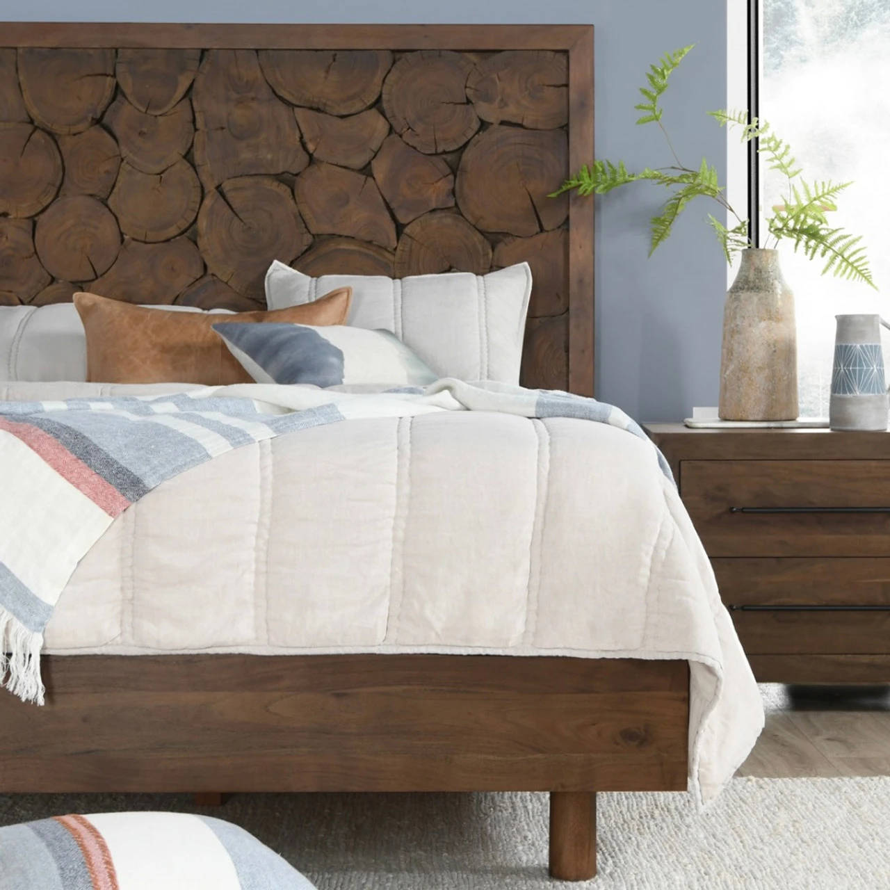 Jackson Acacia Wood King Platform Bed 14 Jackson Acacia Wood King Platform Bed - Image 12