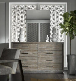 Modern Hollywood Regency Brushed Brass Rectangle Mirror -Famous Furniture Shop 642 BR RS01 040 05M C 40587.1587414476