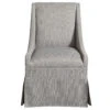 Townsend Modern Grey Upholstered Skirted Dining Chair -Famous Furniture Shop 643735 Head S C 28267.1495061836