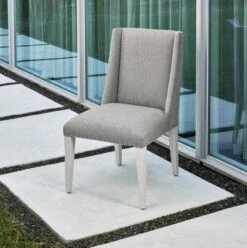 Tyndall Modern Grey Oak Upholstered Side Chair 5 Tyndall Modern Grey Oak Upholstered Side Chair -Famous Furniture Shop 643 736 C 61441.1495061844