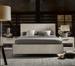 Modern Grey Oak Huston 1 Drawer Nightstand -Famous Furniture Shop 643 BR RS34 320 350 C 82599.1494562444