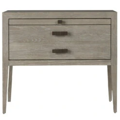 Kennedy Modern Grey Oak 1 Drawer Nightstand