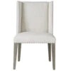 Tyndall Belgian Linen Upholstered Wing Dining Chair -Famous Furniture Shop 645736 Head S C 75453.1495492306